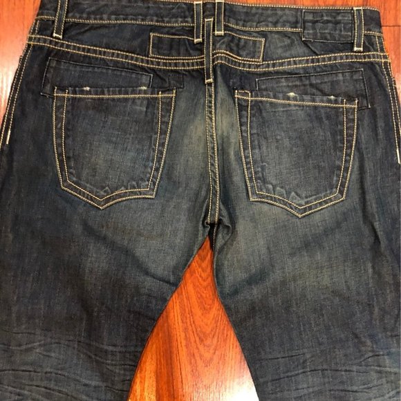 NEW AUTHENTIC ROBIN'S JEANS BLUE CLASSICS SZ 42 - Picture 1 of 5